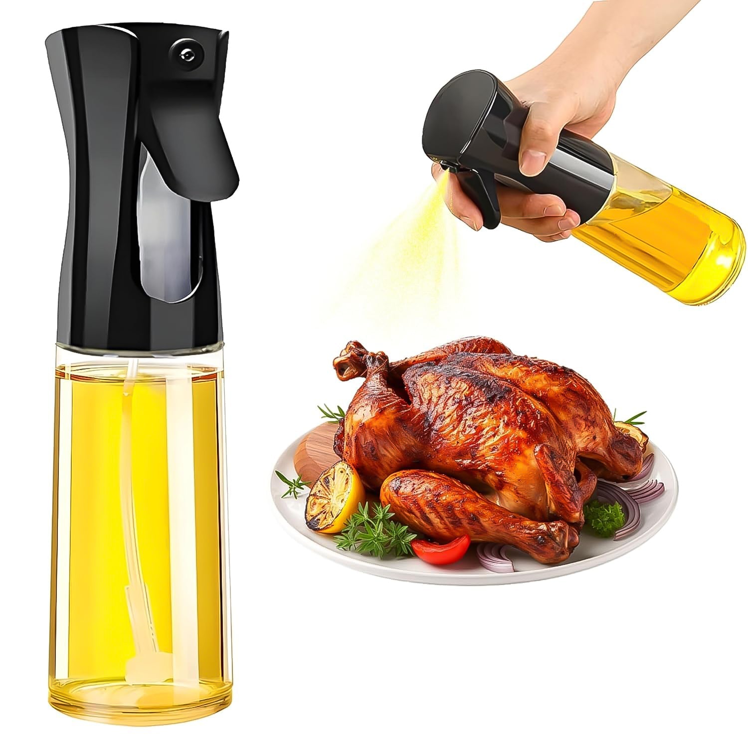 Multi-Purpose Plastic Oil Spray Bottle for Cooking Multi-Purpose Plastic Oil Spray Bottle for Cooking